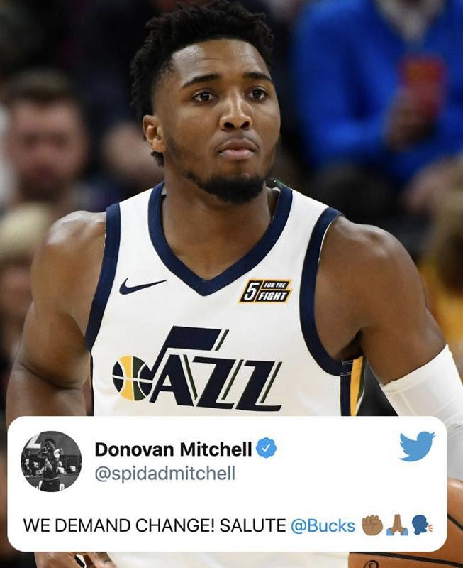 NBA罷賽，MLB跟進(jìn)！美國體育界掀反種族歧視浪潮：我們要求改變