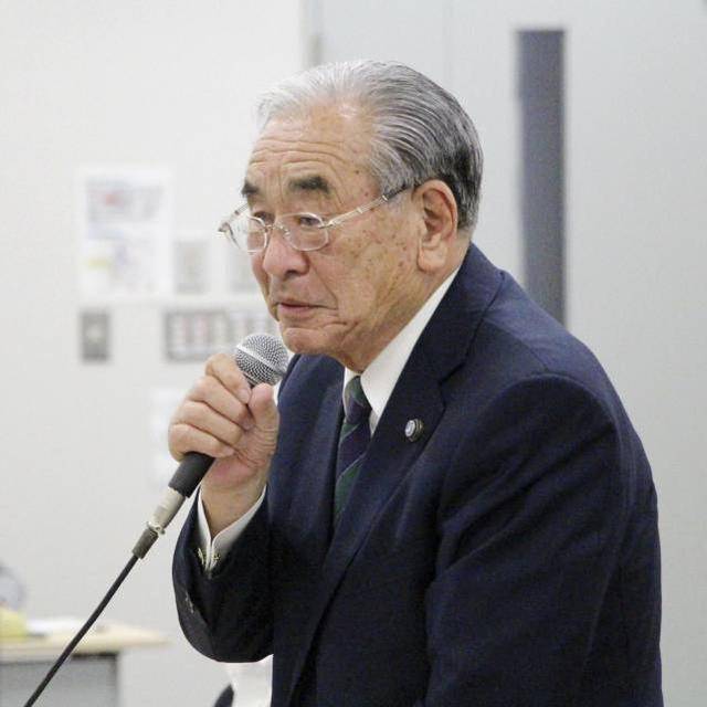 日本全國漁業(yè)合作協(xié)會會長 岸宏 （圖源：共同社）