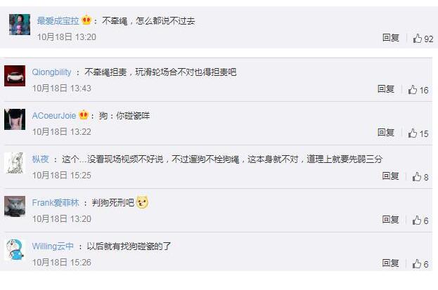 60歲大爺玩輪滑和未牽繩的狗相撞上熱搜 到底發(fā)生了什么？