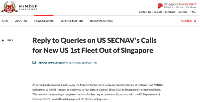 美國海軍欲重建第一艦隊意欲何為？