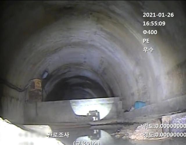 韓國專家建議將一條神秘地道申請文化遺產，麗水市政府已將地道入口用水泥封住