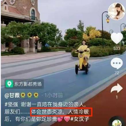 裝窮哭慘？欠債5.3億后 甘薇稱四歲兒子需賺錢養(yǎng)家