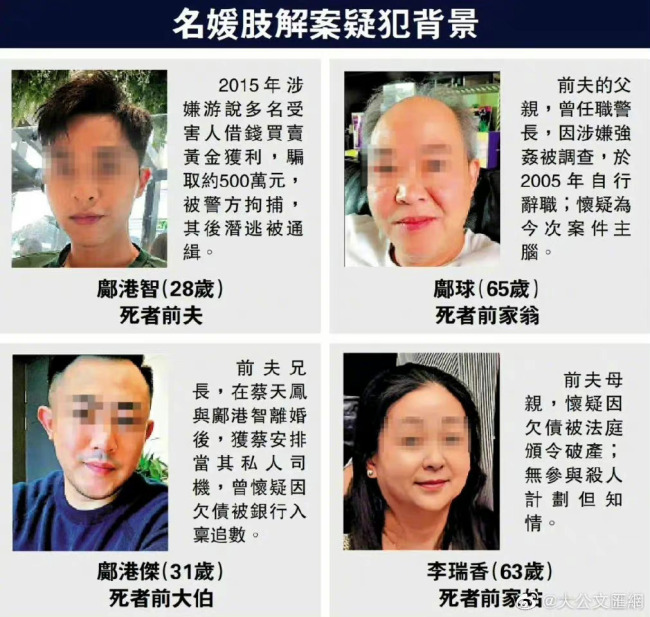 名媛蔡天鳳被殺案將5月8日再審