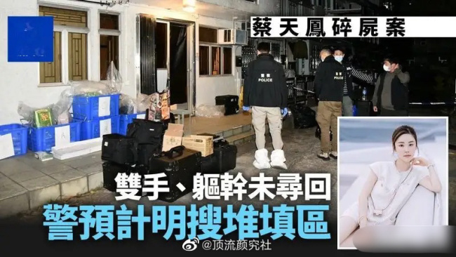 蔡天鳳被碎尸案提堂