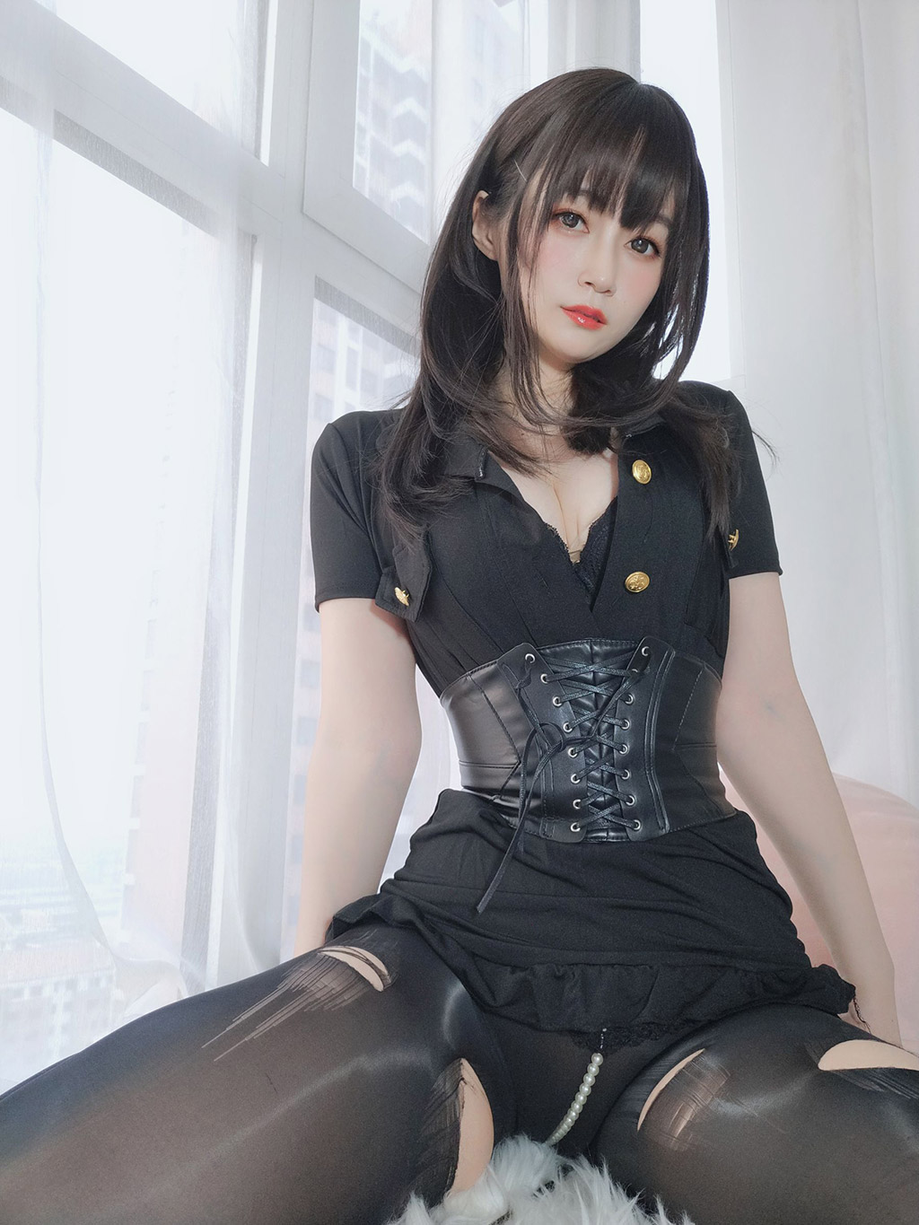白銀小姐姐COS福利抖S火辣撩人