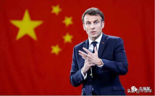 就沖這句話，馬克龍今年訪華真沒白來