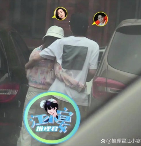 還是姐姐香啊！39歲王鷗與何九華酒店門(mén)口親密摟抱