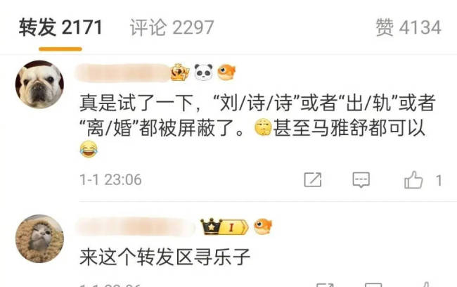 吳奇隆劉詩詩再傳離婚!男方屏蔽關鍵詞